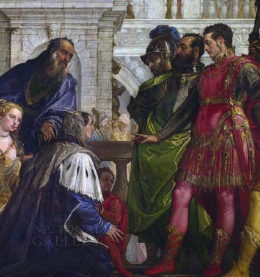 Paolo  Veronese Family of Darius before Alexander oil painting image